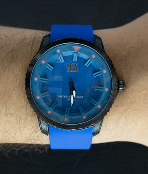 Reloj Yess deportivo Azul