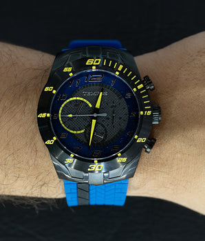 Reloj Tempus Deportivo Azul / Negro