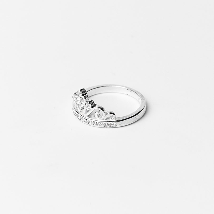 Anillo Corona Brillante